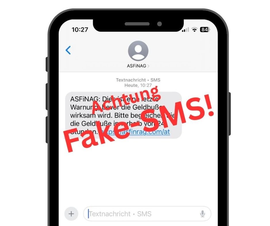 Asfinag Adına Gönderilen Sahte SMS’lerle Yeni Dolandırıcılık Dalgası