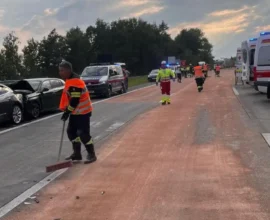 A2 Otoyolunda Zincirleme Kaza: 33 Araç Çarpıştı, 29 Yaralı