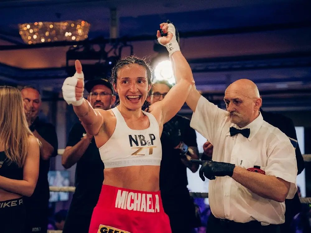 Avusturya Kadın Boksunun Gururu Michaela Kotaskova'dan 11. Maçta 11. Zafer