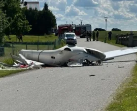 Avusturya'da Planör Yerleşim Alanına Düştü Pilot Hayatını Kaybetti