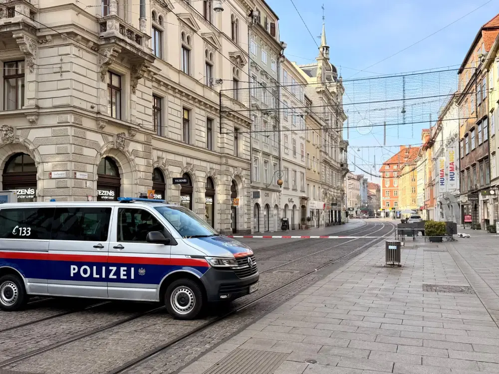 Graz’da Bombalı Tehdit: Hauptplatz Tahliye Edildi, İnceleme Sonuçsuz Kaldı