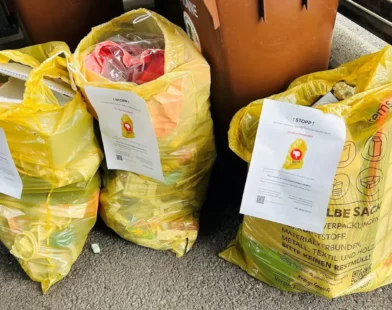 Hatalı Ayrıştırılan Sarı Torbalar Artık Toplanmayacak