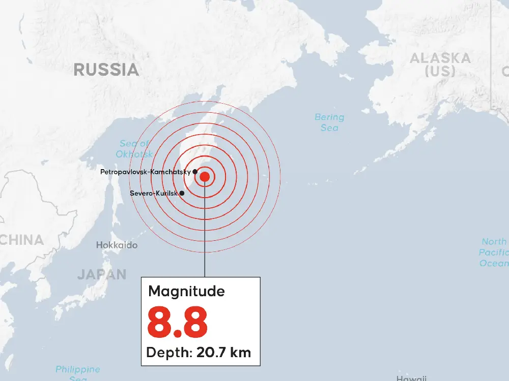 Kamçatka Depreminin Ardından Tsunami Paniği Kamçatka Depreminin Ardından Tsunami Paniği