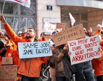 Kuryeler ve Serbest Çalışanlar İçin Toplu Sözleşme Umudu