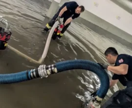 Linz’de Gece Boyu Sel Krizi: İtfaiyeden Yoğun Müdahale