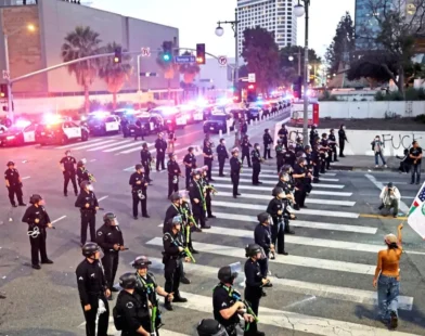 Los Angeles’ta Gösterilere Sert Müdahale: Ulusal Muhafızlar Sahada