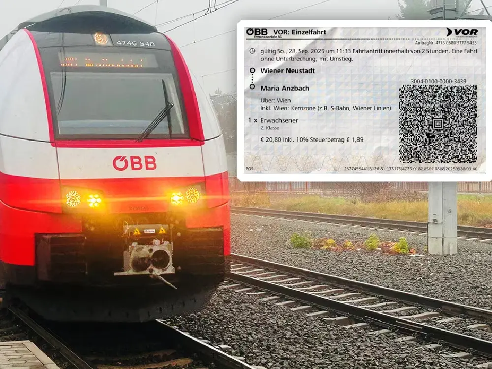 ÖBB'de Bilet Skandalı: Yolcu İki Kez Ödemek Zorunda Kaldı!