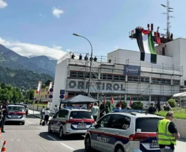 ORF Binasında Filistin Protestosu: 9 Aktivist Tutuklandı