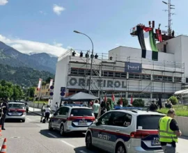 ORF Tirol’e Giriş Yapan Filistin Yanlılarına 19 Yasal İşlem