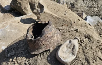 Pielach Nehri Kıyısında Savaş Kalıntıları: Makineli Tüfek Yuvası Bulundu Pielach Nehri Kıyısında Savaş Kalıntıları: Makineli Tüfek Yuvası Bulundu