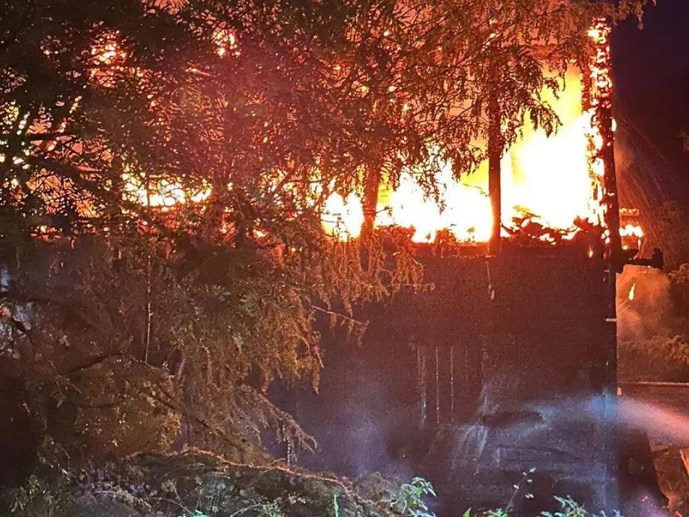 Salzburg’da Dağ Evi Alev Aldı, Yangın Ormana Sıçramadan Söndürüldü