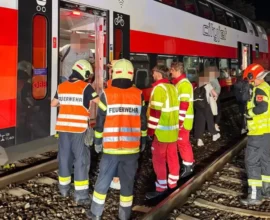 Sel ve Fırtına Klosterneuburg’u Vurdu: 200 Yolcu Trendeki Arızadan Kurtarıldı