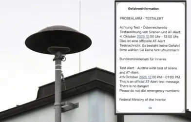 Sirenler 12.00’de Çaldı: Avusturya’nın Ulusal Uyarı Sistemi Başarıyla Test Edildi