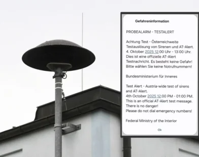 Sirenler 12.00’de Çaldı: Avusturya’nın Ulusal Uyarı Sistemi Başarıyla Test Edildi