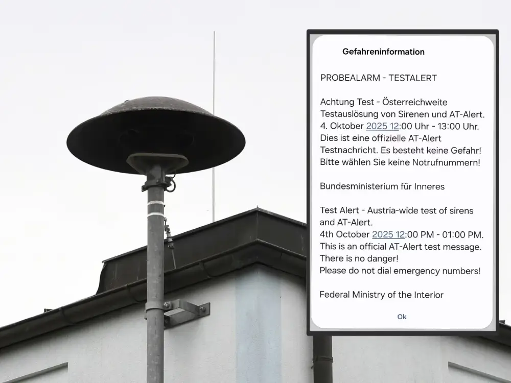 Sirenler 12.00’de Çaldı: Avusturya’nın Ulusal Uyarı Sistemi Başarıyla Test Edildi