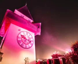 Steiermark Pembeye Büründü: Ekim Meme Kanseri Farkındalık Ayı