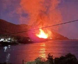 Thassos Adası’nda Orman Yangını: Alevlerle Gelen Alışkanlık
