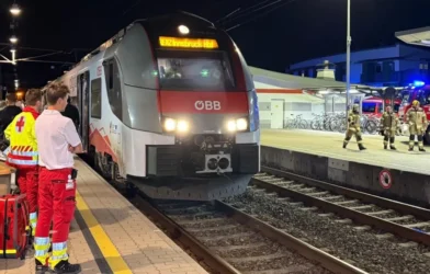 Tirol’de Tren Yolculuğunda Patlayan Telefon Panik Yarattı