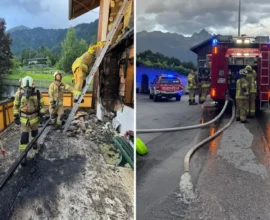 Tirol’de Yangın Paniği: Yükseltilmiş Bahçede Başladı, Eve Sıçradı