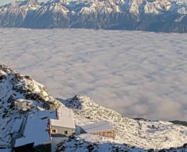 Tirol’de Yaz Tatili Karla Bitti: Dağlara İlk Kış Selamı