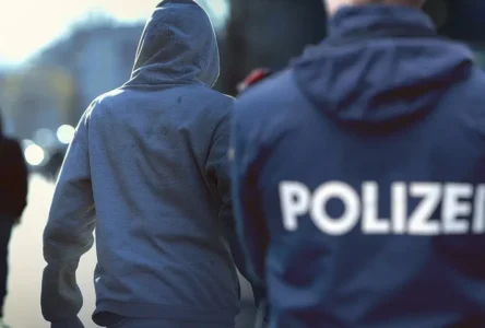 Viyana'da 14 Yaşındaki Çocuk Soyuldu, Polisler de Hastanelik Oldu