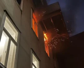 Viyana’da Apartman Yangını: 6 Kişi Merdiven Boşluğunda Mahsur Kaldı
