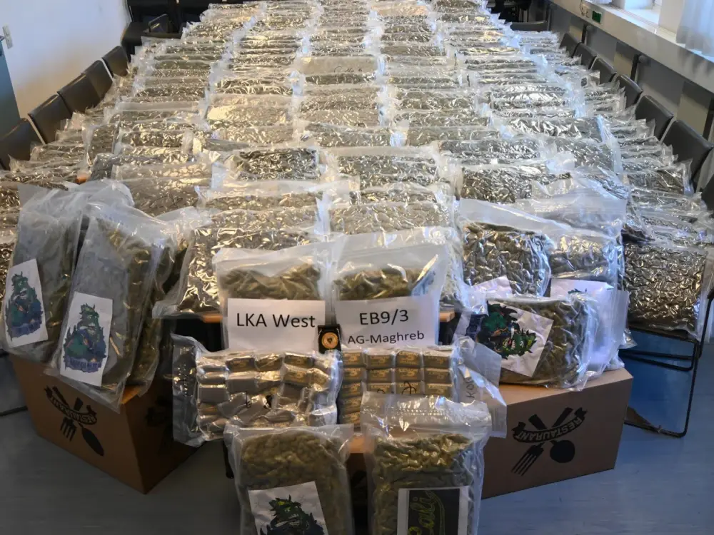 Viyana’da Dev Uyuşturucu Operasyonu: 317 Kilo Esrar Ele Geçirildi