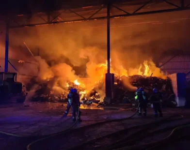 Viyana'da Geri Dönüşüm Merkezi Yandı: Nedeni Henüz Bilinmiyor