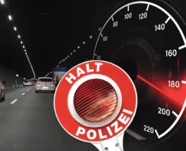 Viyana’da Tünelde 190 km/h Hızla Kaçan Motosikletli Yakalandı