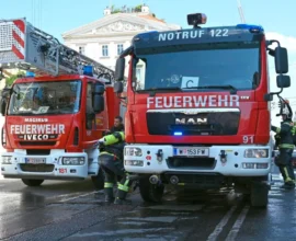Viyana’da U2 Metro Hattı İnşaat Tünelinde Yangın Paniği