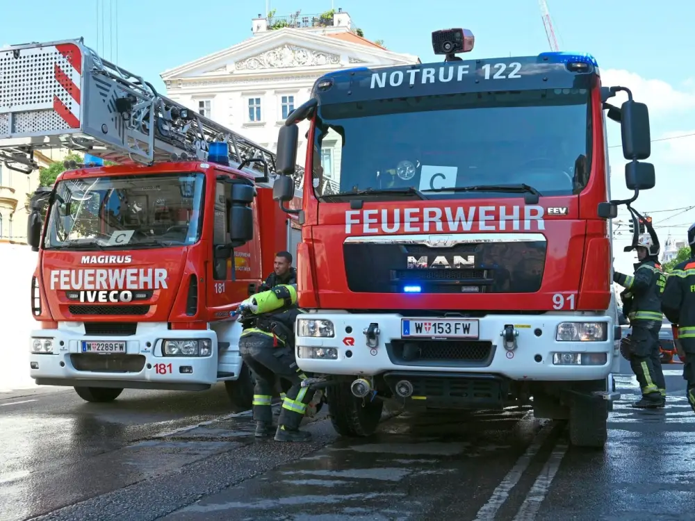 Viyana’da U2 Metro Hattı İnşaat Tünelinde Yangın Paniği