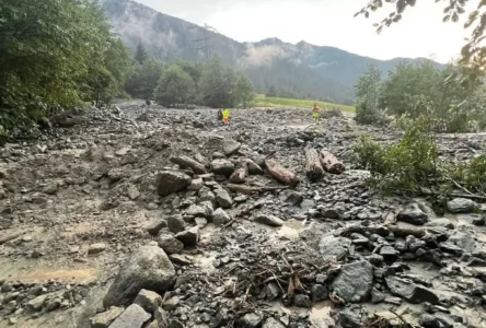Vorarlberg’de Şiddetli Yağmur Heyelanlara Yol Açtı: Yol Açma Çalışmaları Başladı