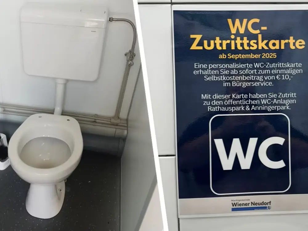 Wiener Neudorf’ta Tuvalet Kullanımı Artık Kartla Olacak