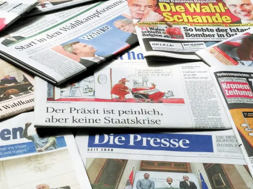 Yeni Anket: Avusturyalıların Yarısı Medyaya Güvenmiyor Yeni Anket: Avusturyalıların Yarısı Medyaya Güvenmiyor